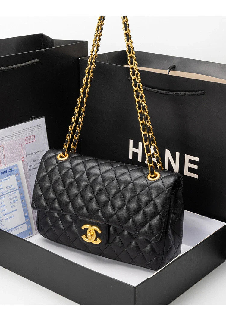 Chanel Camellia Crush Flap Bag – Black White Burgundy  (Medium)