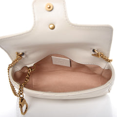 GUCCI MARMONT Mini - WHITE AND BLACK