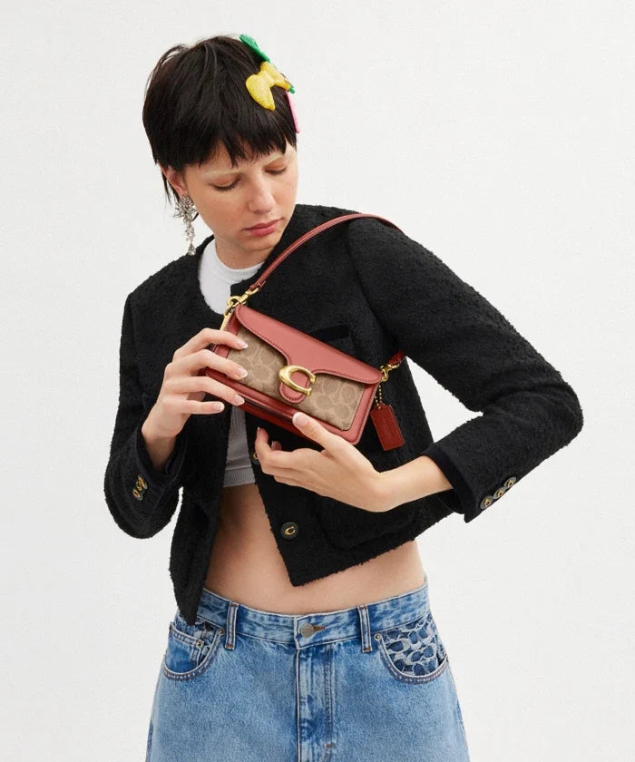 Coach Tabby Shoulder Bag 20 In Signature Canvas